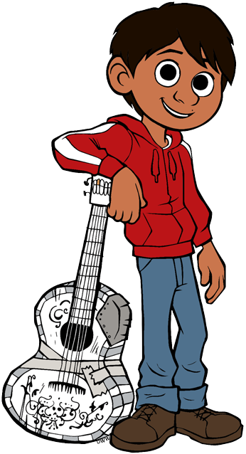 Imágenes De Coco Disney Pixar - Miguel Pelicula Coco (346x638), Png Download