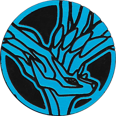 Xybl Mirror Xerneas Coin Card Scan (400x399), Png Download