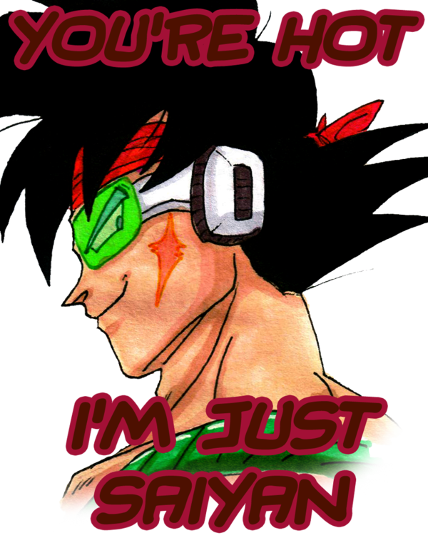 Bardock Lovers Images Bardock Thinks Your Hot Hd Wallpaper - Poster (600x754), Png Download