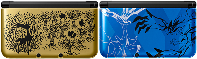 Japan Will Be Getting Two New Limited Edition 3ds Xl - New 3ds Xl Xerneas (640x193), Png Download