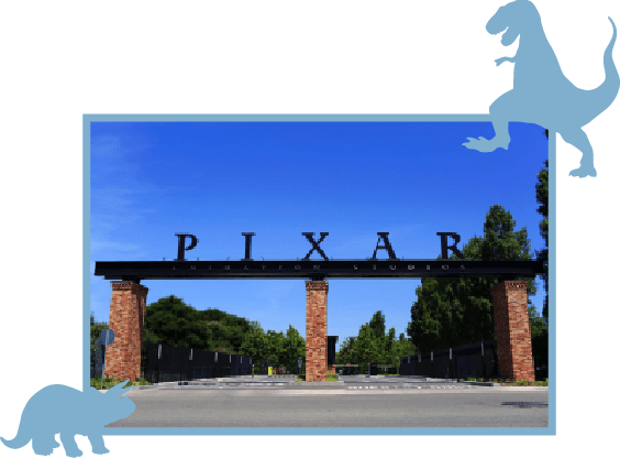 Pixar Super Secret Tour - Pixar Animation Studios (564x416), Png Download