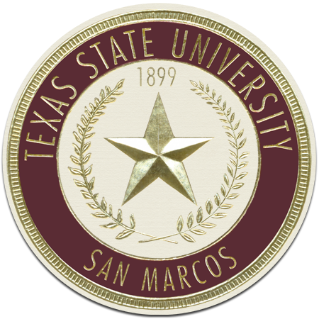 Texas State University Prepares For 2017 Commencement - Texas State University Graduation Invitations (450x450), Png Download