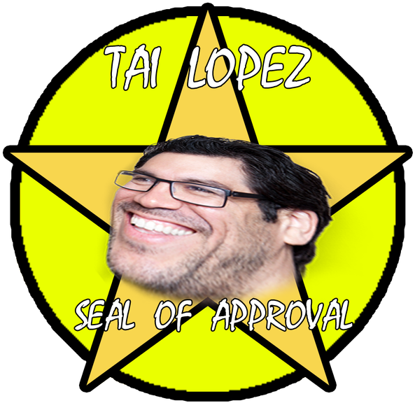Tai Lopez Seal Of Aprroval - Tai Lopez Seal Of Approval (600x600), Png Download