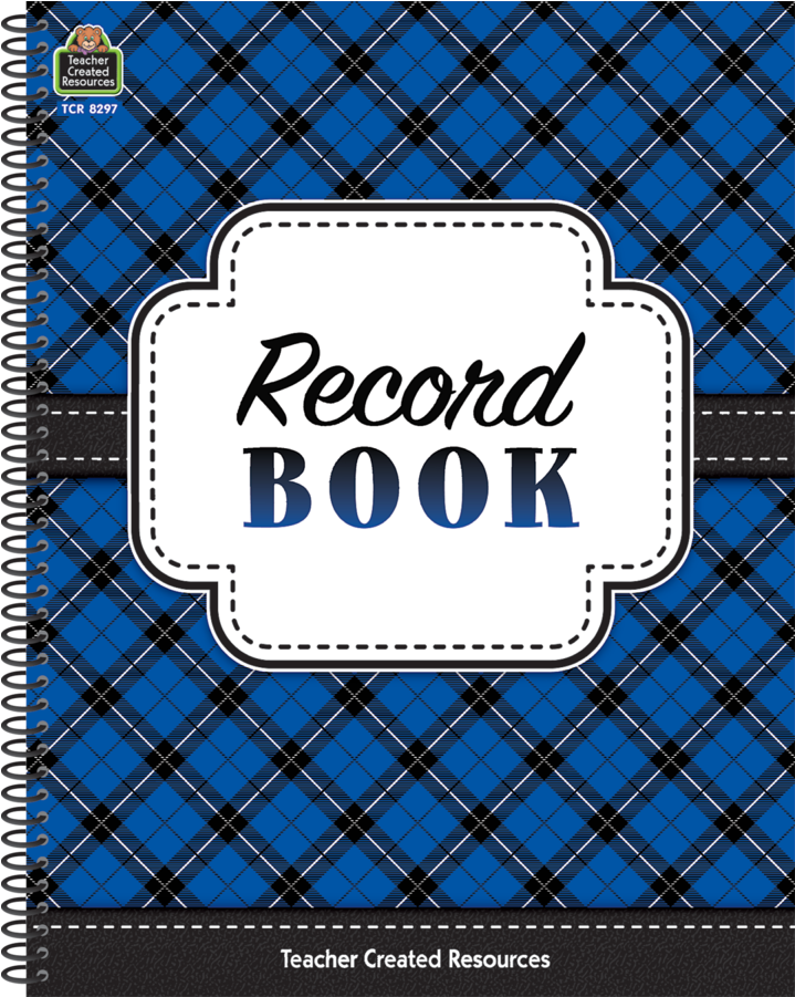 Tcr8297 Plaid Record Book Image - Las Cosas De Gina (900x900), Png Download