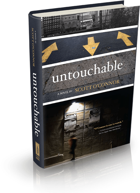 Scott O'connor Wins Barnes & Noble Discover Award For - Untouchable [book] (680x680), Png Download