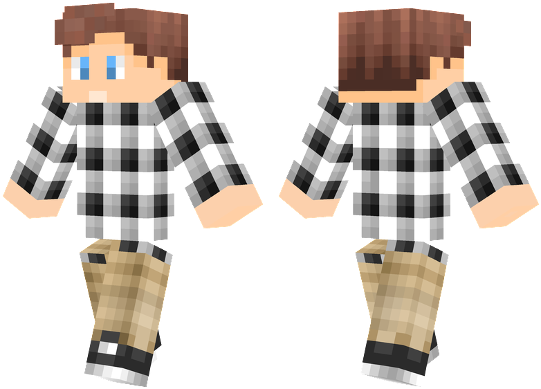 Plaid Boy - Minecraft Skins Plaid (804x576), Png Download