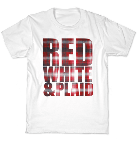 Red White And Plaid Kids T-shirt - Sword Art Online Workout Shirt (484x484), Png Download