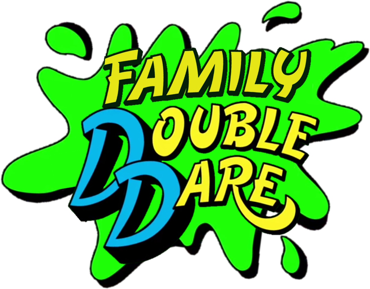 Family Double Dare Splat Logo - Family Double Dare 2018 (1234x972), Png Download