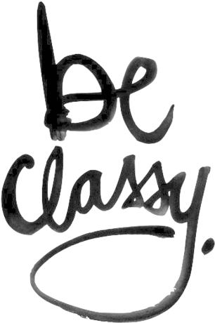 Be Classy - Deny Designs Kal Barteski Be Classy Duvet Cover - Lightweight, (400x486), Png Download