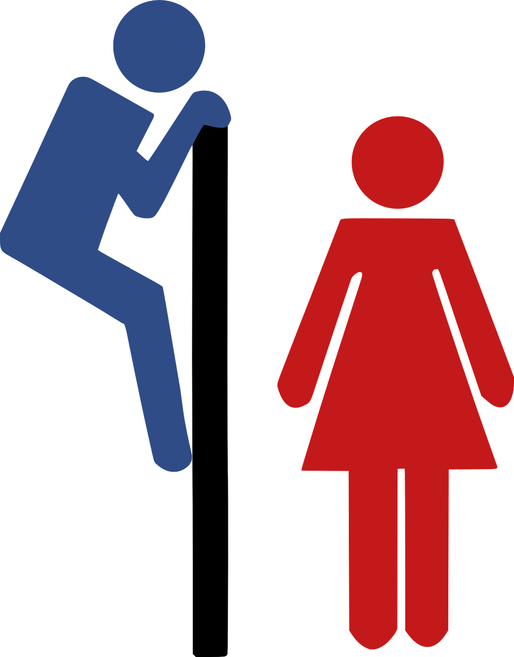 Transgender Bathroom Policy - New Transgender Bathroom Sign (563x720), Png Download