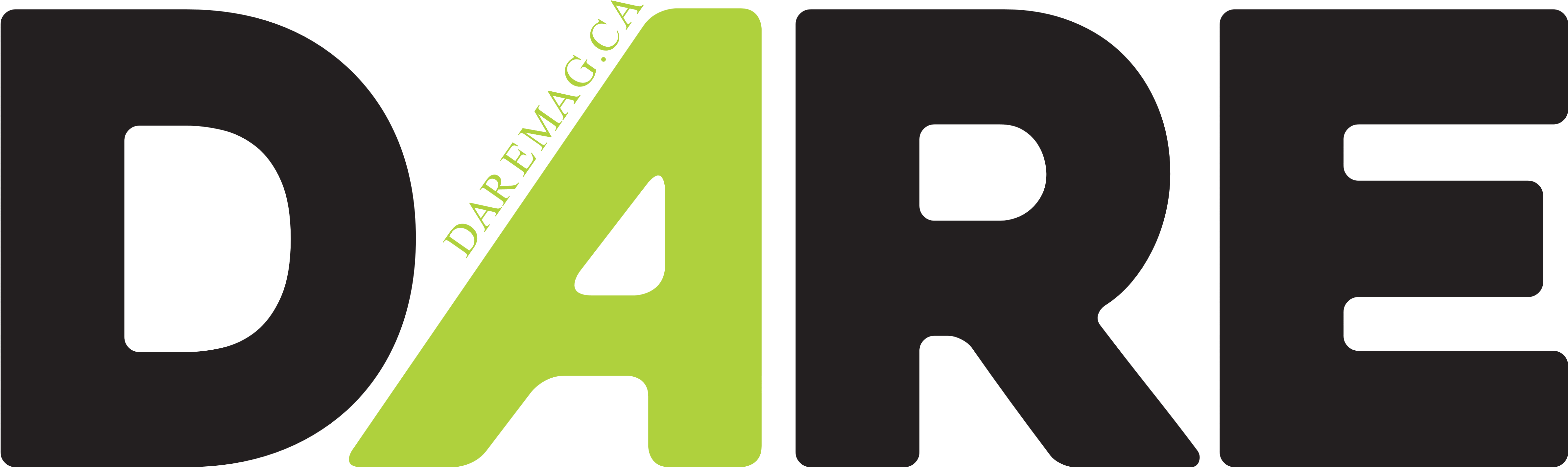 Dare Magazine Logo (4941x1596), Png Download