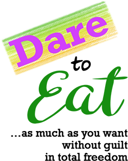 Dare To Eat Logo With Text Half Size - Calligraphy (360x360), Png Download