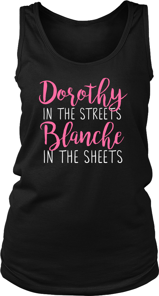 The Golden Girls Dorothy In The Streets Blanche In - Bloom-40x40 Framed Canvas-be Kind (1000x1000), Png Download