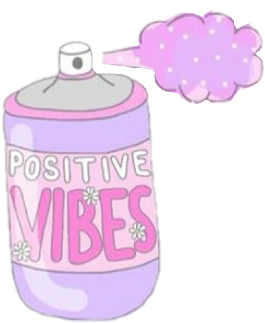 Tumblr Girl Pink Positive Vibes Interesting Remixit - Positive Tumblr Png (927x1129), Png Download