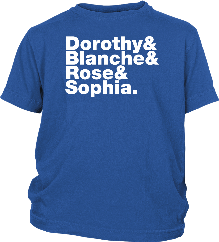 Golden Girls Helvetica T-shirt - Asdf Movie - Wanna Go Skateboard? (1024x1024), Png Download