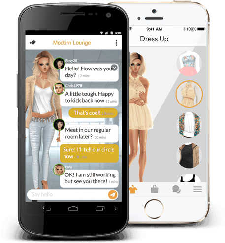 Imvu Is An Avatar Based Chat Room App Which Has Brought - Imvu Coin Redemption Codes (463x493), Png Download