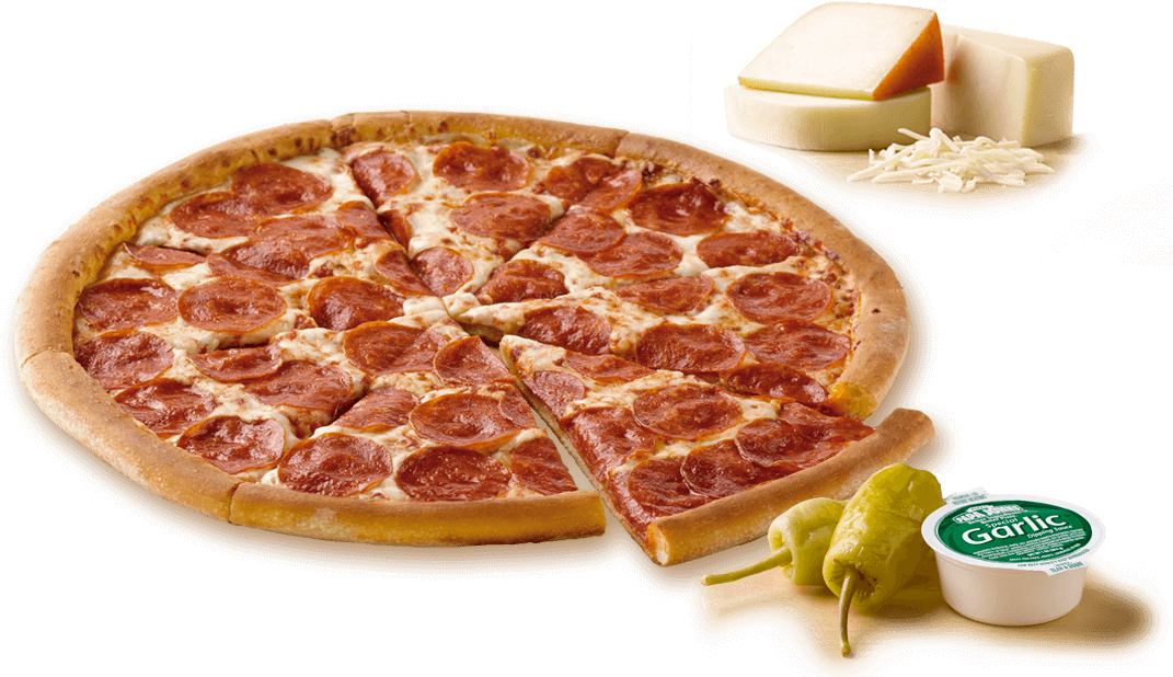 Pizza A Domicilio En Bogotá, Medellín, Barranquilla - Pizza Pepperoni Papa Johns (1301x636), Png Download
