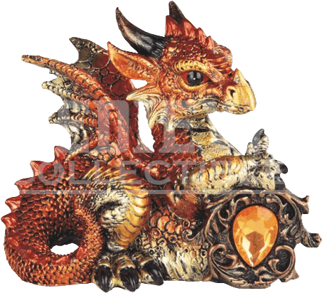 Pisces Jewel Baby Dragon Statue - Stealstreet Ss-g-71556 Pisces Zodiac Stone Embellished (452x452), Png Download