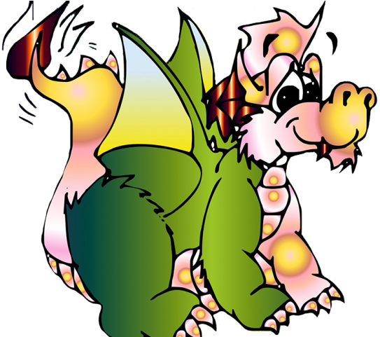 Baby Dragon Clipart - Cartoon Baby Dragons Png (640x480), Png Download