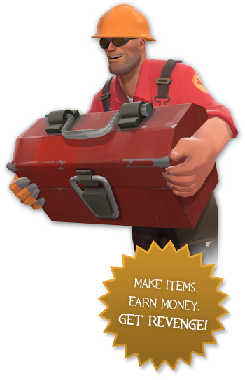 Tf2 Engineer (350x544), Png Download