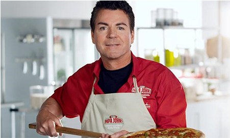 Papa Johns (450x500), Png Download