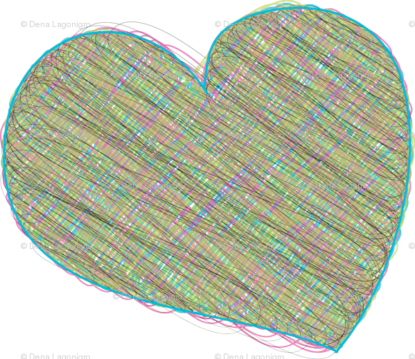 Heart (599x518), Png Download