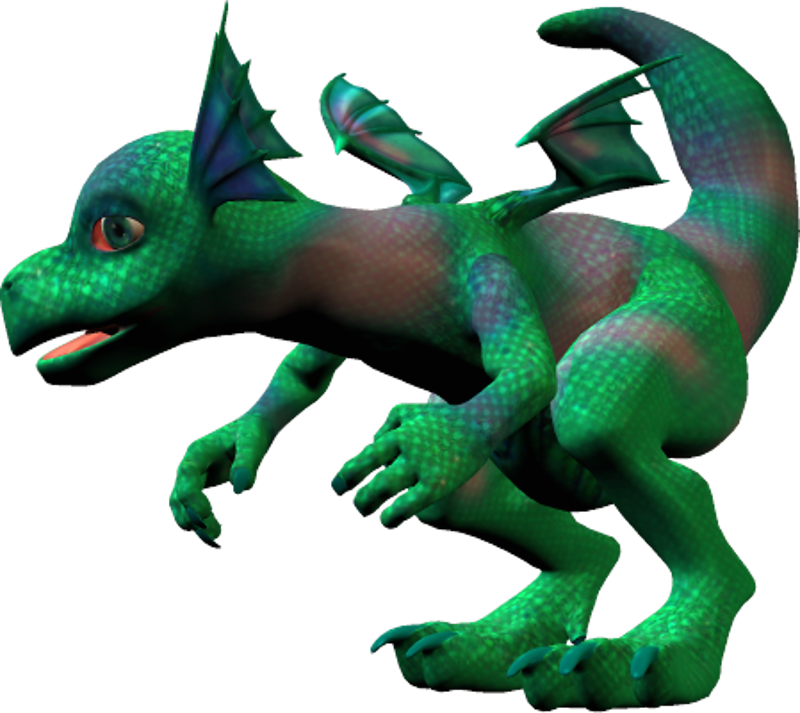 Baby Dragon 06 By Clipartcotttage On Deviantart - Animal Figure (800x713), Png Download