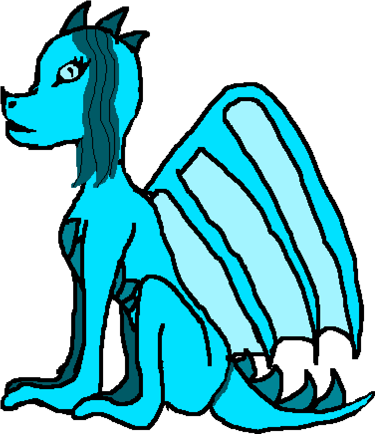 Baby Dragon - Illustration (1000x1000), Png Download