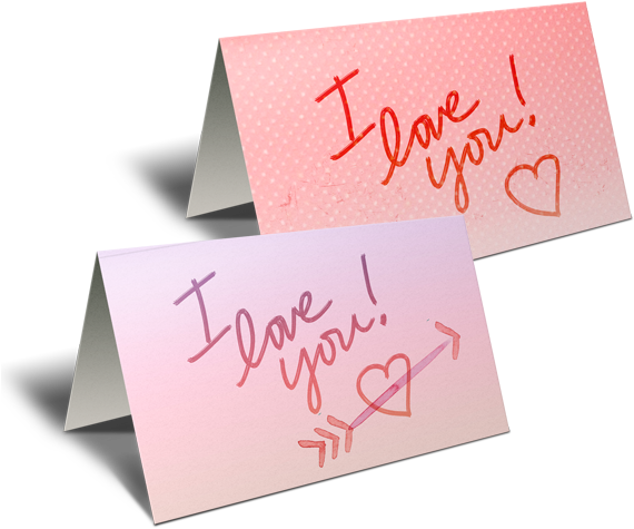 Printable Valentine Cards Free (600x542), Png Download