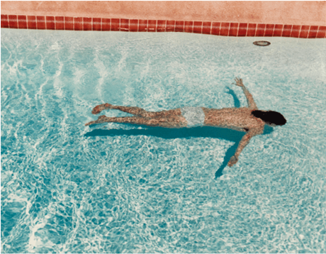 David Hockey, John St - Water Paintings David Hockney (600x600), Png Download