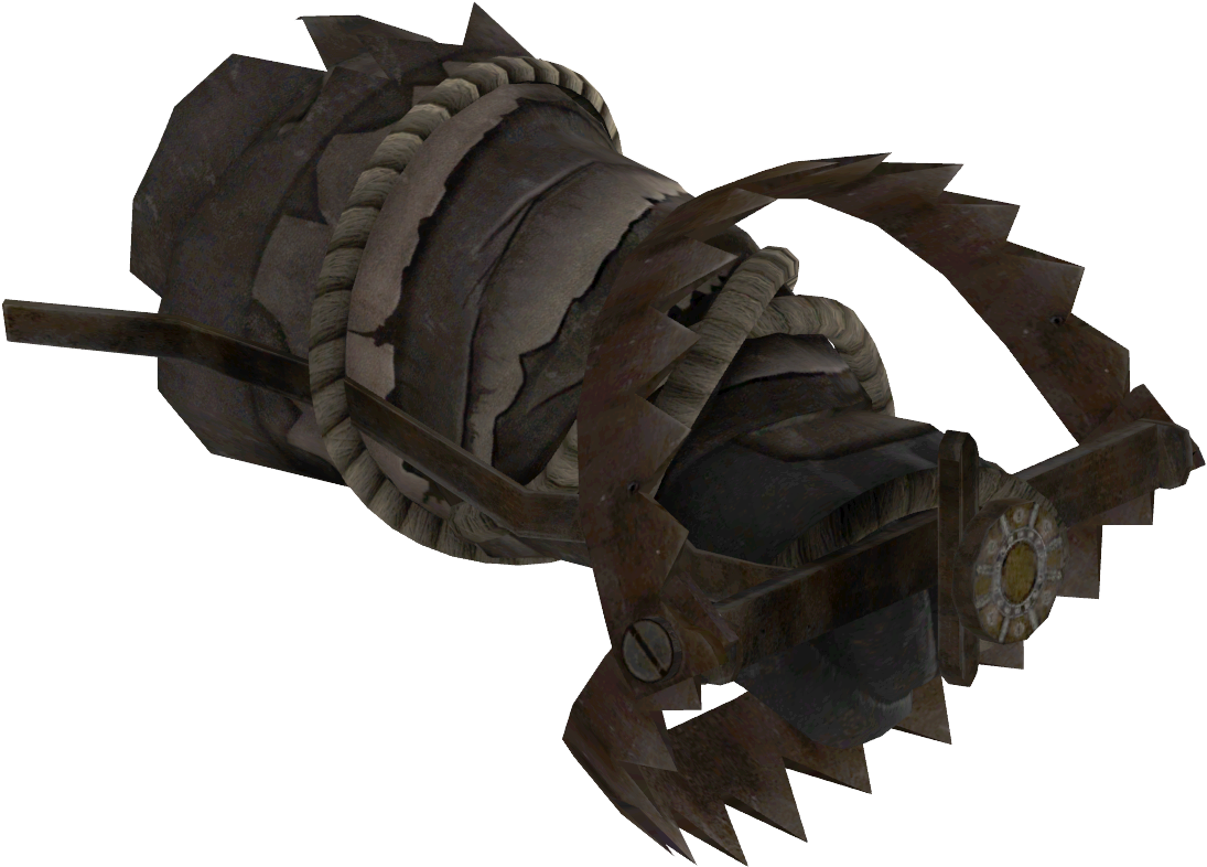 Bear Trap Fist - Fallout: New Vegas (1182x866), Png Download
