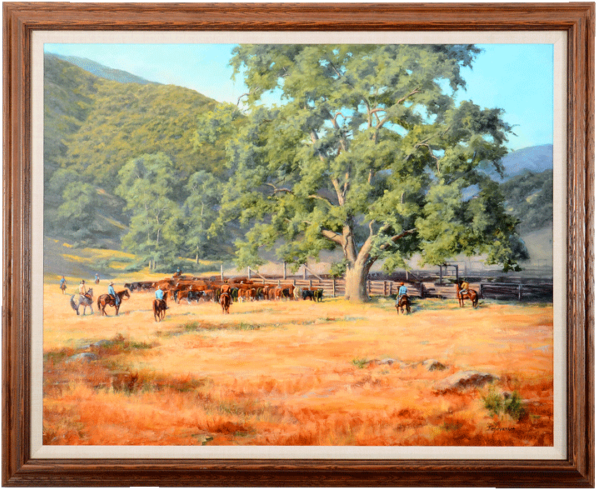 Shipping At Bear Trap Corrals - Picture Frame (600x600), Png Download
