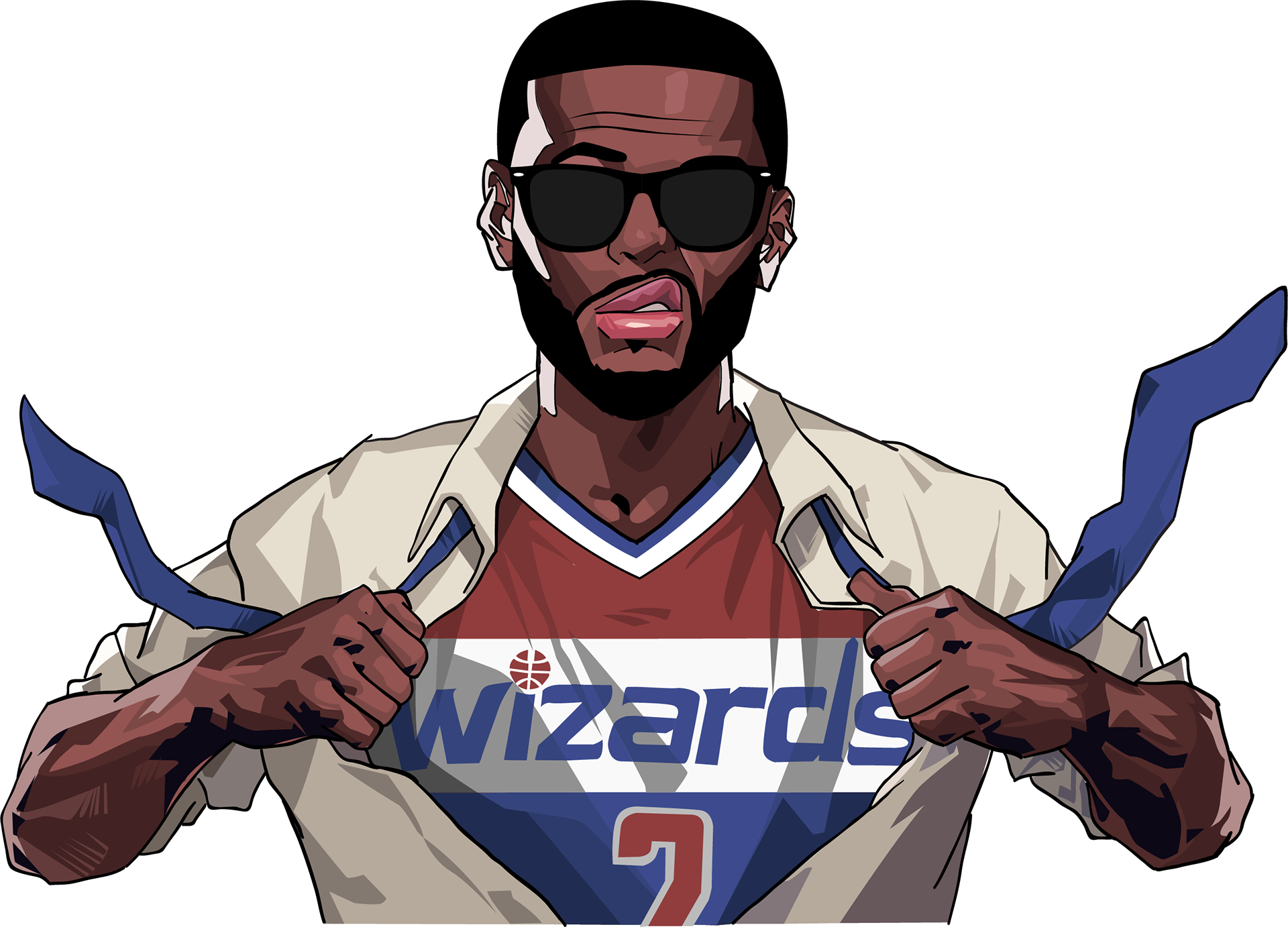 John Wall Superman Vector Illustration - Gordon Hayward (1920x1382), Png Download