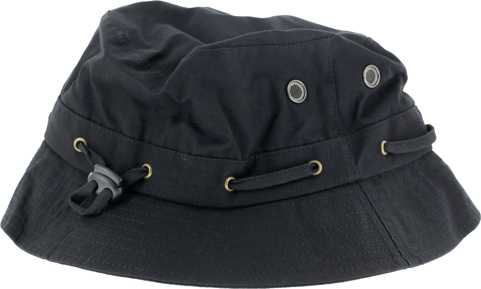 Grizzly Bear Trap Bucket Skate Hat - Grizzly Bear Trap Bucket Skate Hat - Black (1600x1600), Png Download