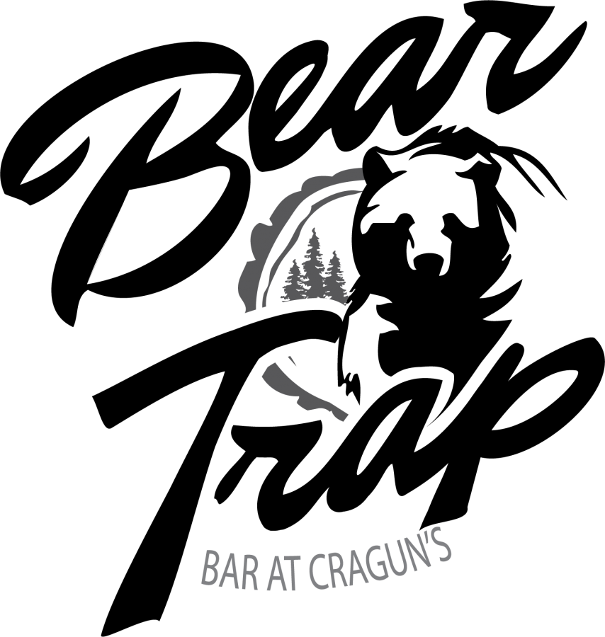 Bear Trap Lounge - Hobby Vinyl Decal Bear Figure Hobby Decor (15 X 9,76 (854x900), Png Download