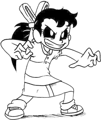 Looks Like The Bear Trap Actually Worked - Erma Webcomic Grown Up (386x419), Png Download