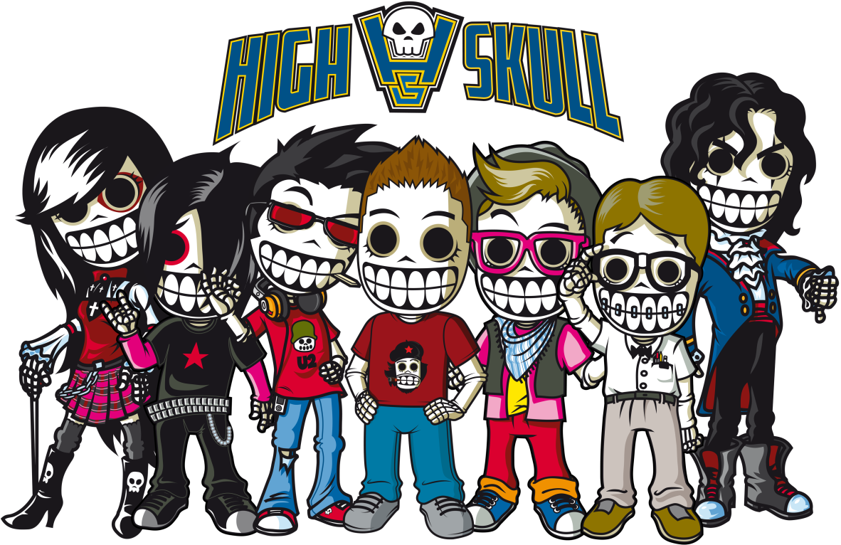 Highskull Logo - Animation (1200x794), Png Download