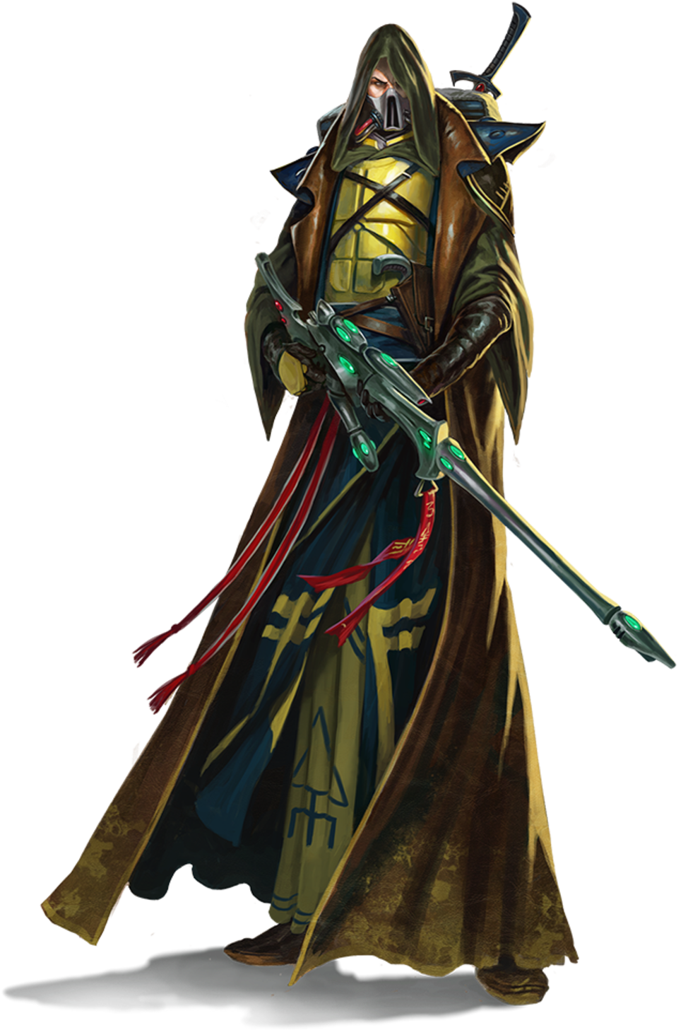 Original) - Eldar Ranger (1060x1514), Png Download