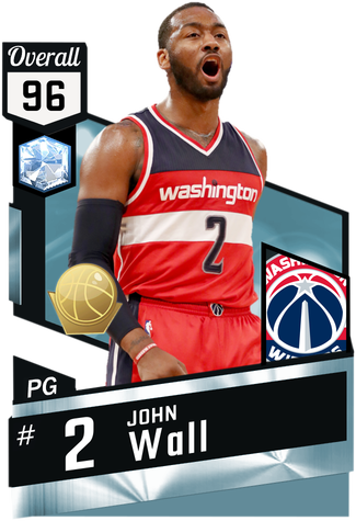 Diamond Playoffs John Wall - Markelle Fultz Nba Card (325x475), Png Download