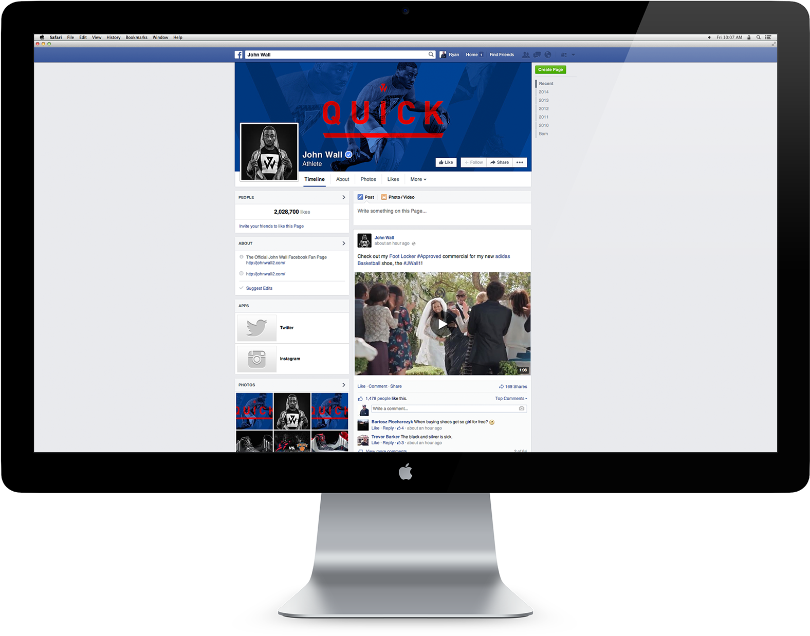 Art Direction And Design For John Wall's First Signature - Fonehouse (1920x1498), Png Download