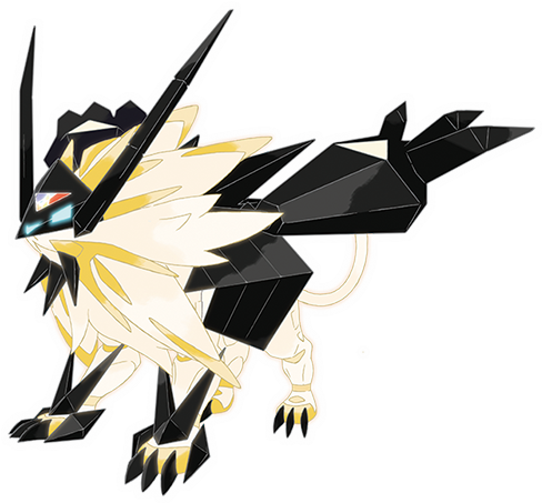 Solgaleo Necrozma - Pokemon Necrozma (500x462), Png Download
