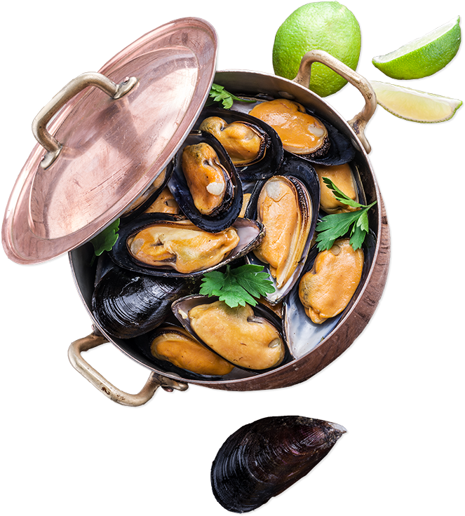 Seafood Top Oysters (696x754), Png Download