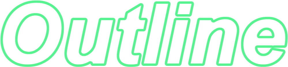 Been Playing With This Simple Text Today - Neon (1024x434), Png Download