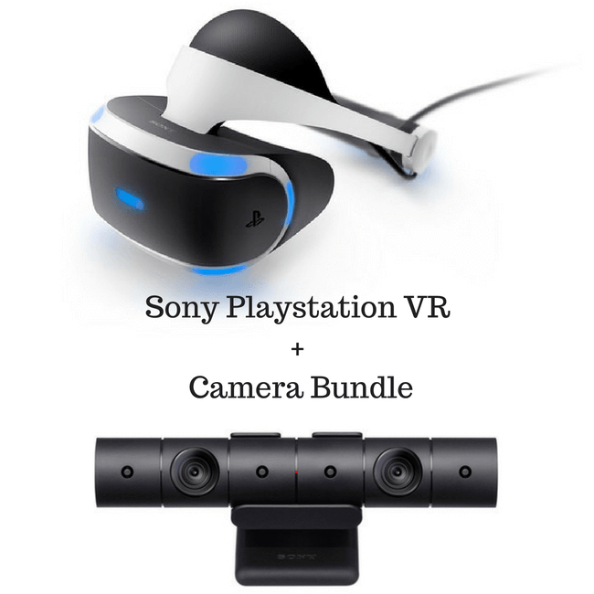 Sony Playstation Vr Camera Bundle - Sony Playstation Vr - Ps4 Virtual Reality Black/white (650x650), Png Download