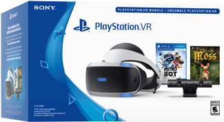 Playstation Vr Bundle With Astro Bot & Moss - Psvr Astro Bot Rescue Mission (350x438), Png Download