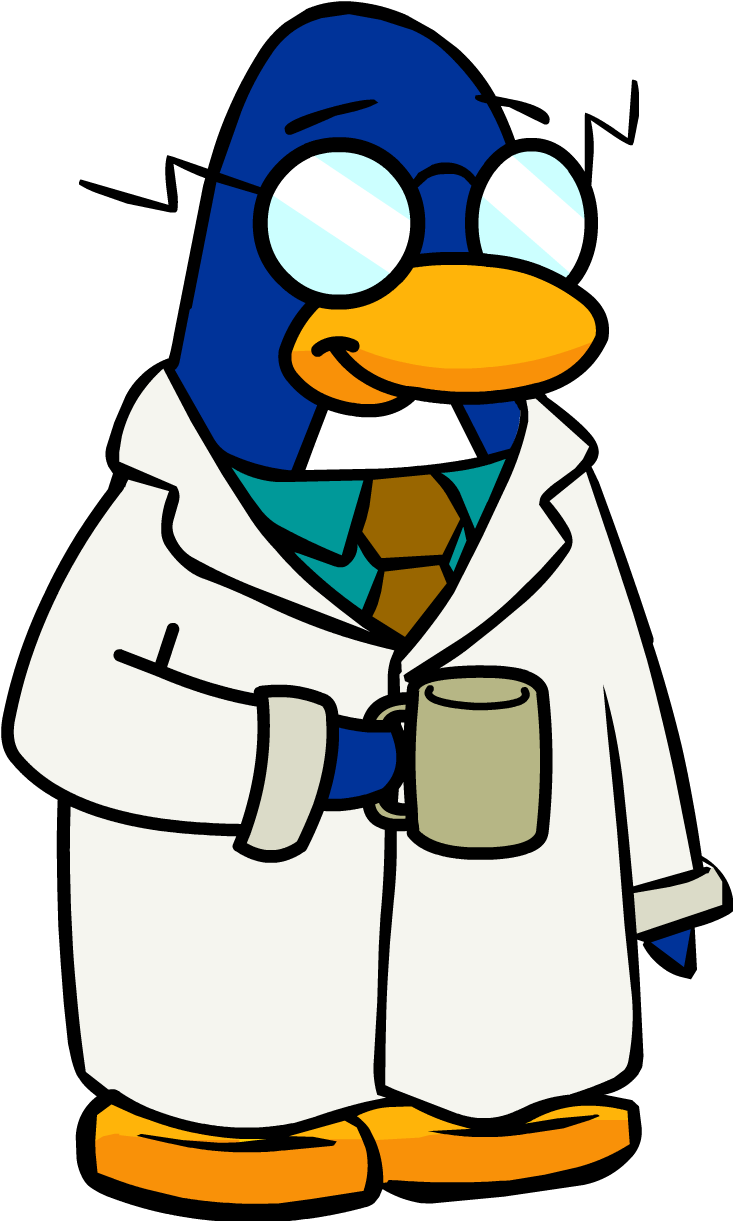 Gary Coffee - Png - Gary Club Penguin Coffee (790x1220), Png Download