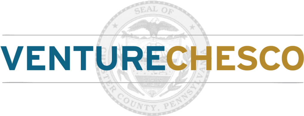 Venture Chesco Is A Partnership Between The Chester - Chester County Pa Seal (1024x414), Png Download