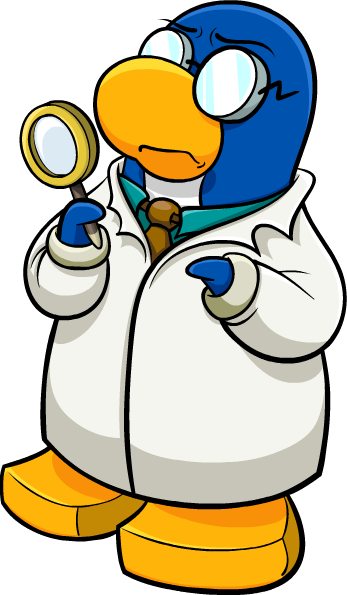 Gary The Gadget Guy Club Penguin (347x595), Png Download