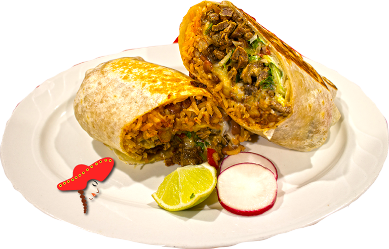 Super Burrito- Downtown Sacramento Linda's Mexican - Mexican Burrito (768x492), Png Download
