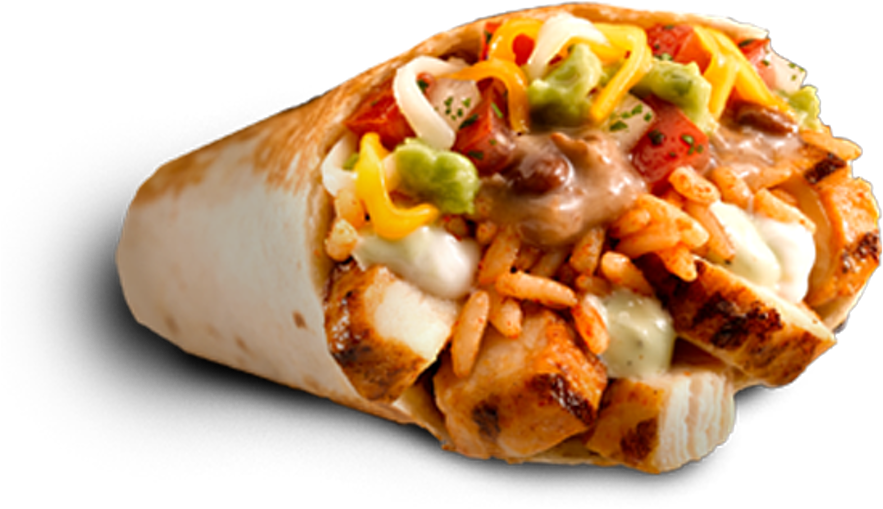 Download Xxl Grilled Stuft Burrito Grilled Stuft Burrito Chicken PNG